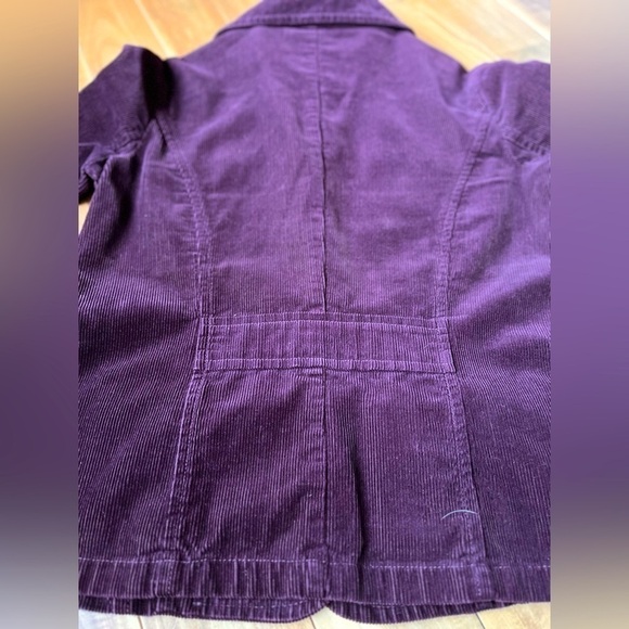 Corduroy Blazer in Plum. Size S - Picture 5 of 13